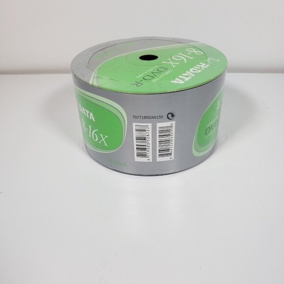 RiDATA DVD-R 8-16X 120min 4.7g 50 Pack Vintage SEALED BRAND NEW!!! - Picture 4 of 5